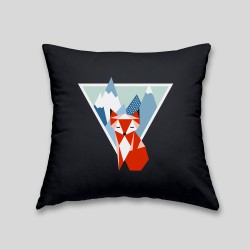 Mountain fox cushion